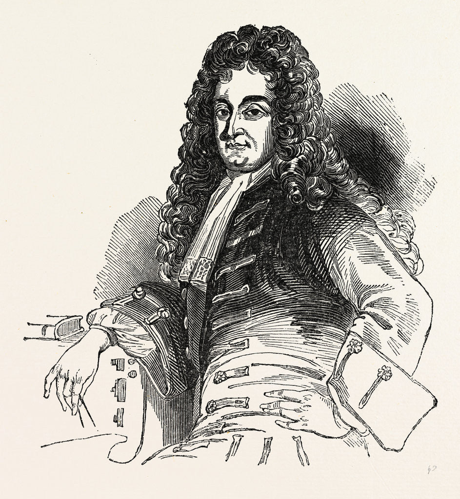 Detail of Sir Christopher Wren, London by Anonymous
