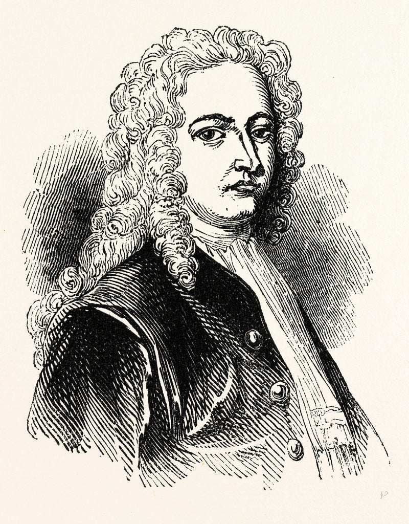 Detail of William Stukeley by Anonymous