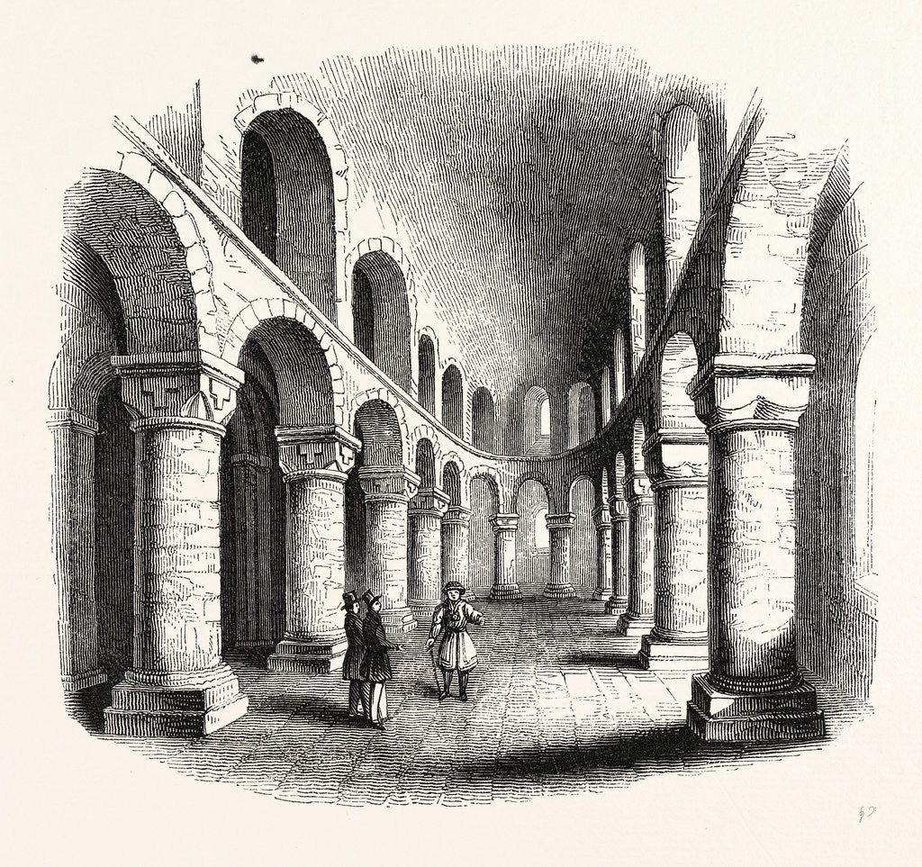 Detail of Interior Chapel White Tower, London by Anonymous