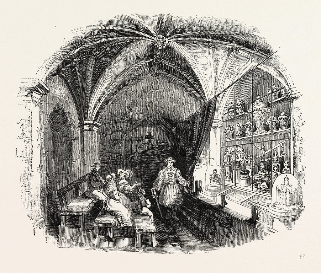 Detail of Jewel House, Tower, London by Anonymous