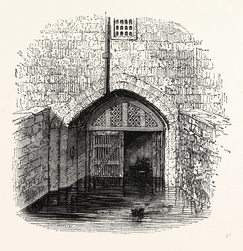 Detail of Traitor's Gate, Tower, London by Anonymous