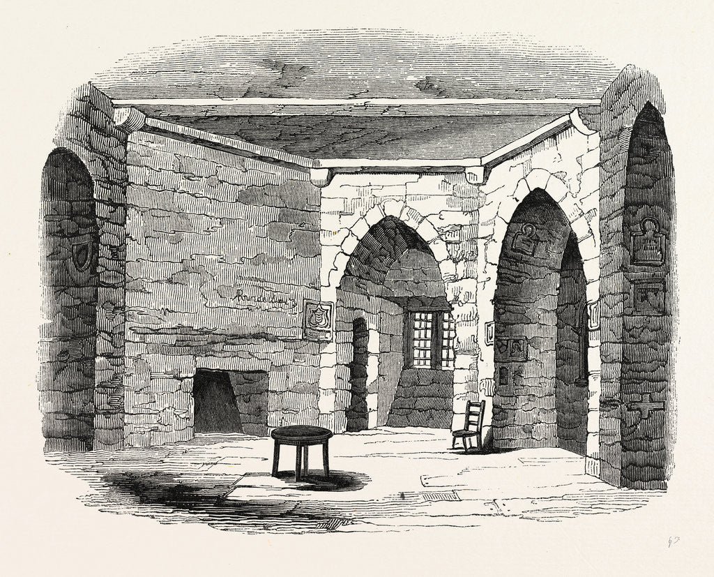 Detail of Interior Beauchamp Tower, London by Anonymous