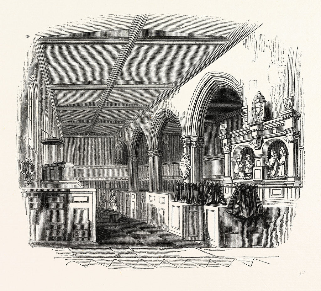 Detail of St. Peter's Chapel, London by Anonymous