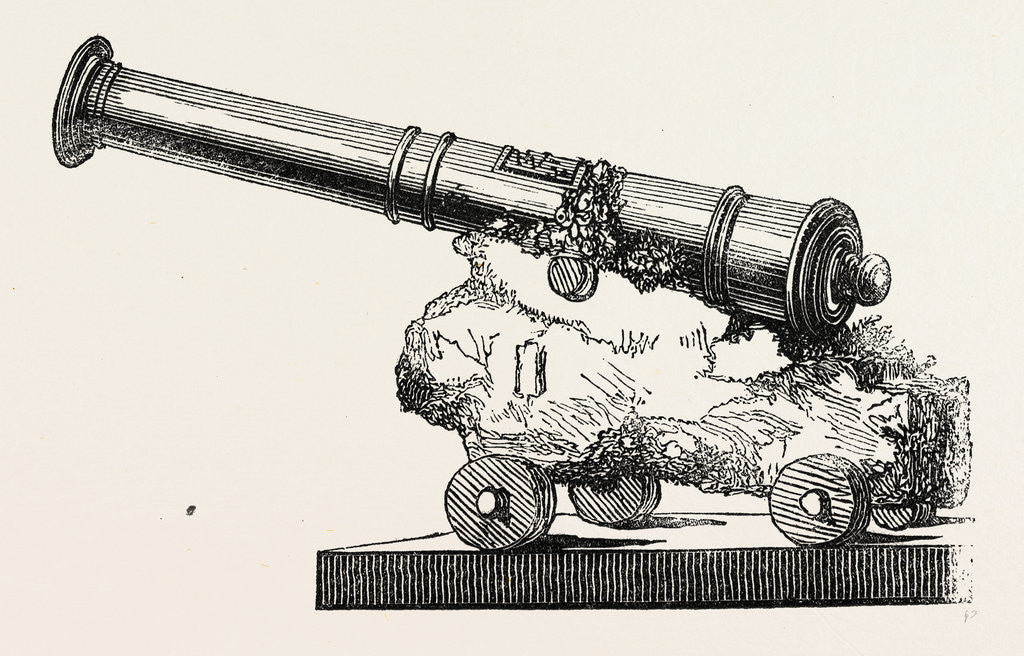 Detail of Gun Royal George, London by Anonymous