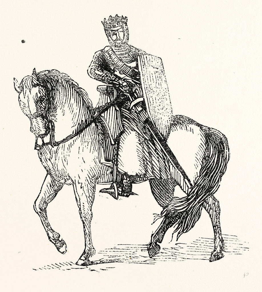 Detail of Edward I by Anonymous