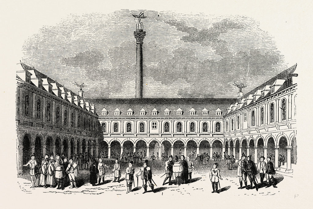 Detail of Sir Thomas Gresham's Exchange, London by Anonymous
