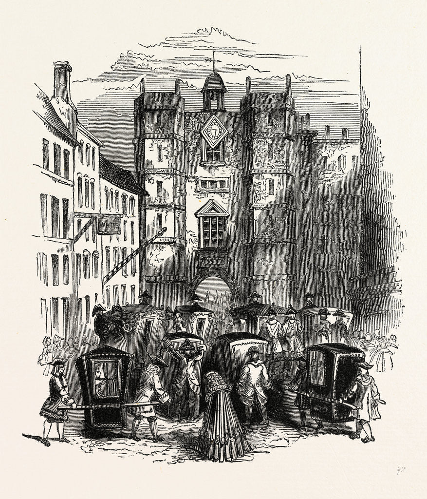 Detail of Palace Gate, London by Anonymous