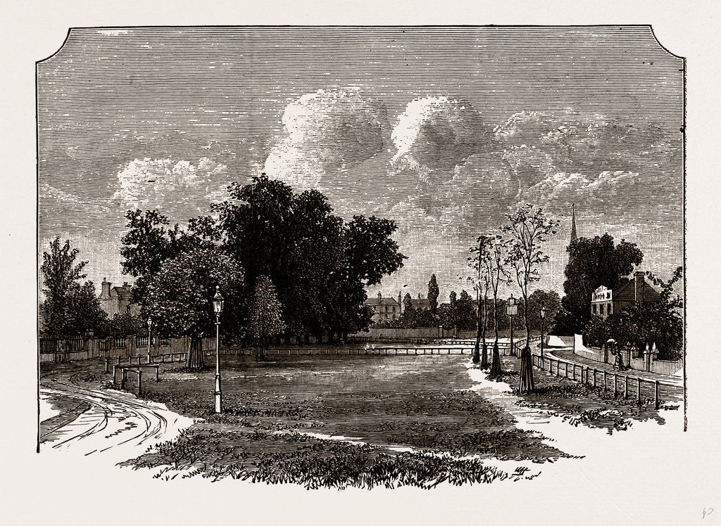 Detail of Ealing Green by Anonymous