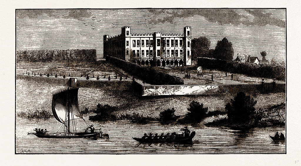 Detail of Sion Abbey, from the South-west by Anonymous