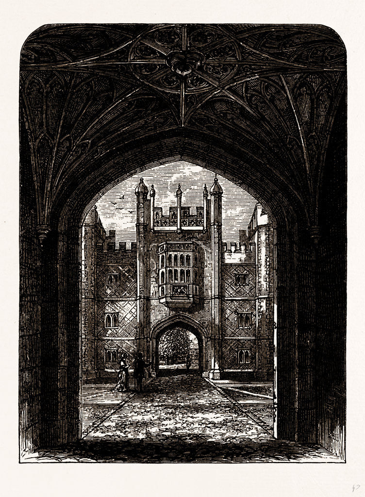 Detail of Boleyn's Gateway by Anonymous