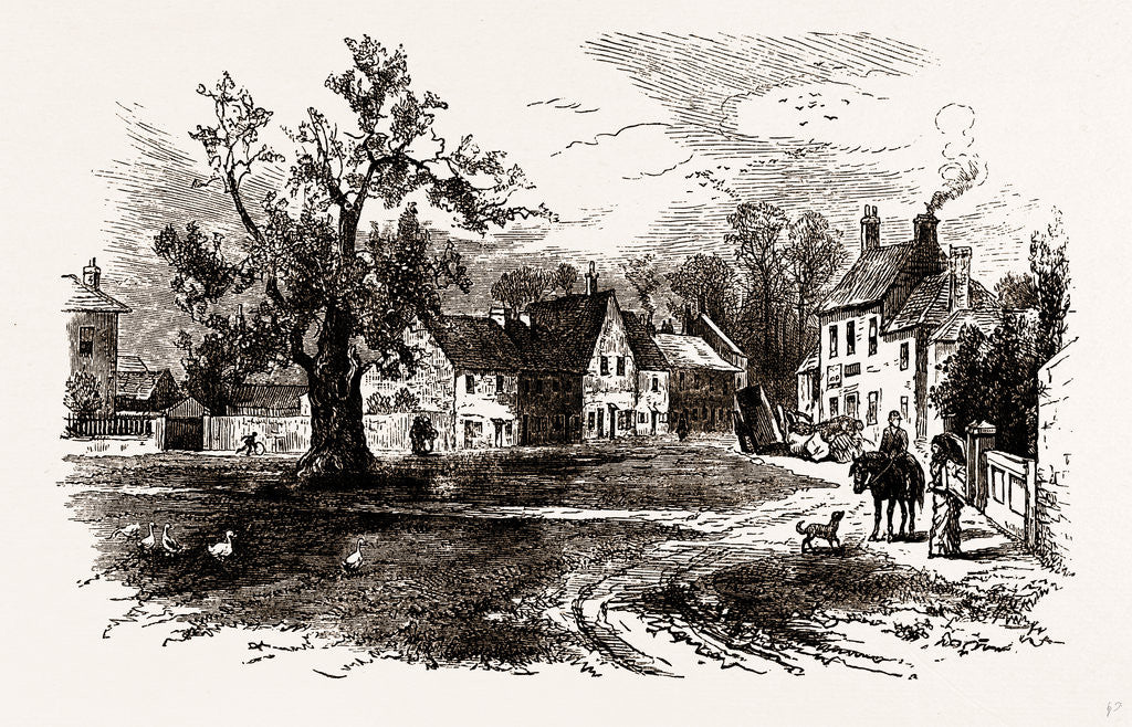 Detail of Stanwell Village Green by Anonymous
