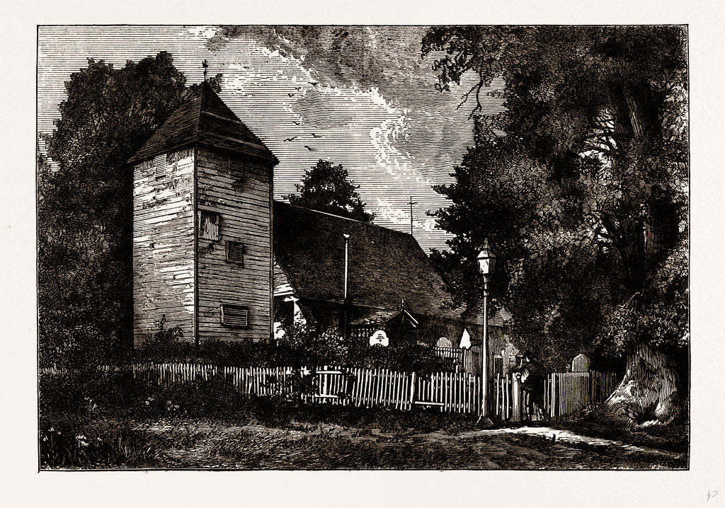 Detail of Perivale Church, Exterior by Anonymous