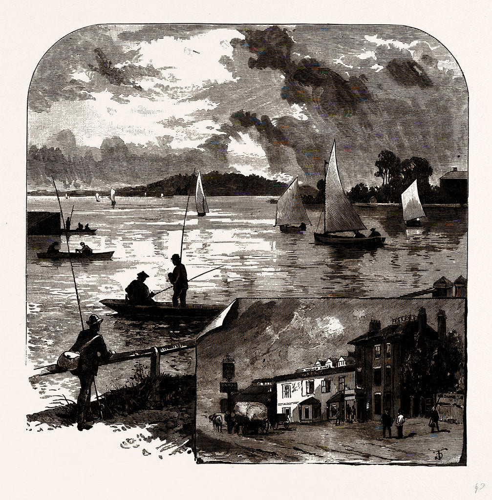 Detail of The Welsh Harp and Reservoir by Anonymous