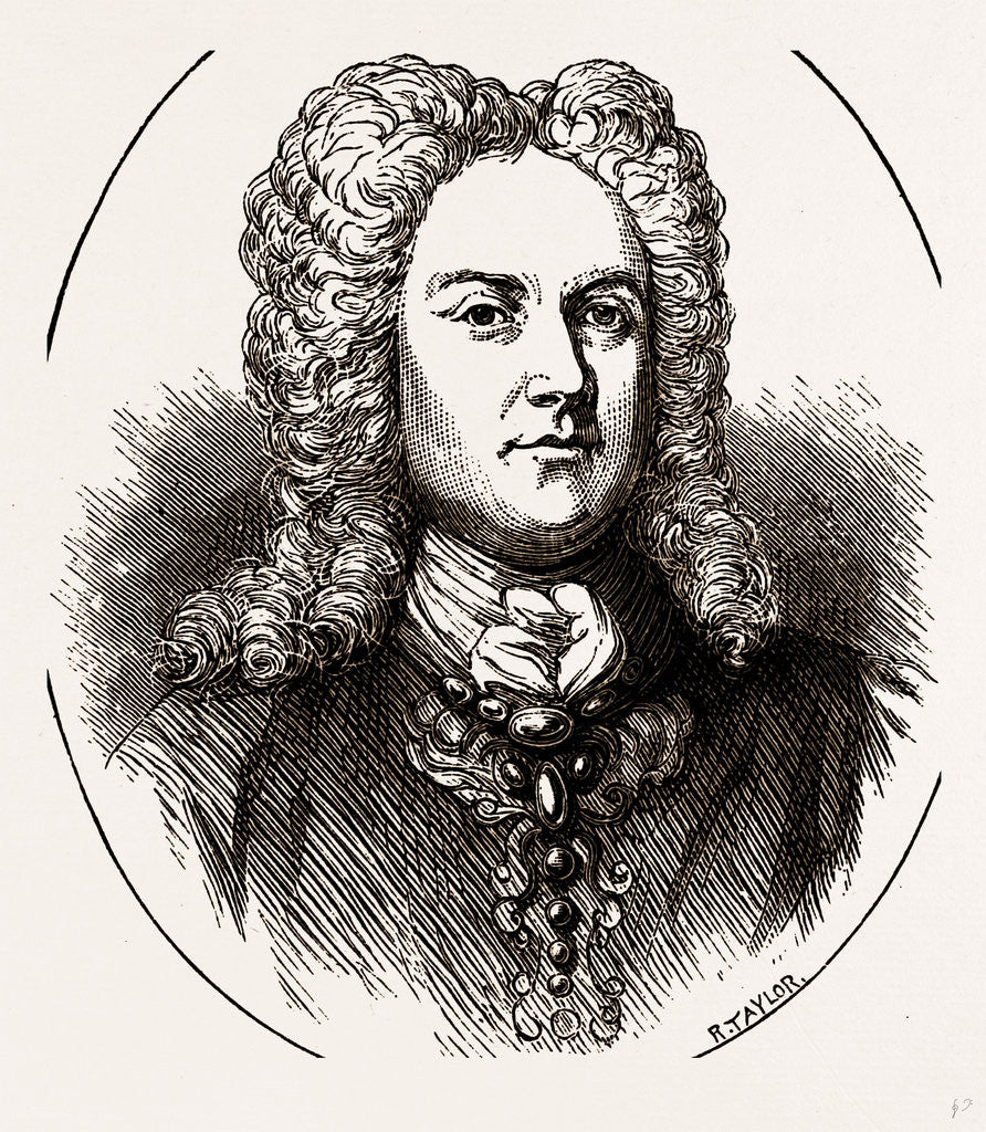 Detail of The Duke of Chandos by Anonymous
