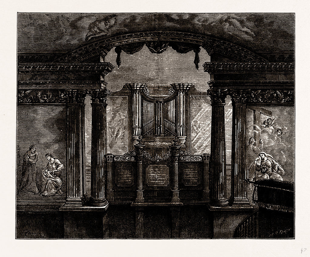 Detail of Whitchurch Church: The East End by Anonymous