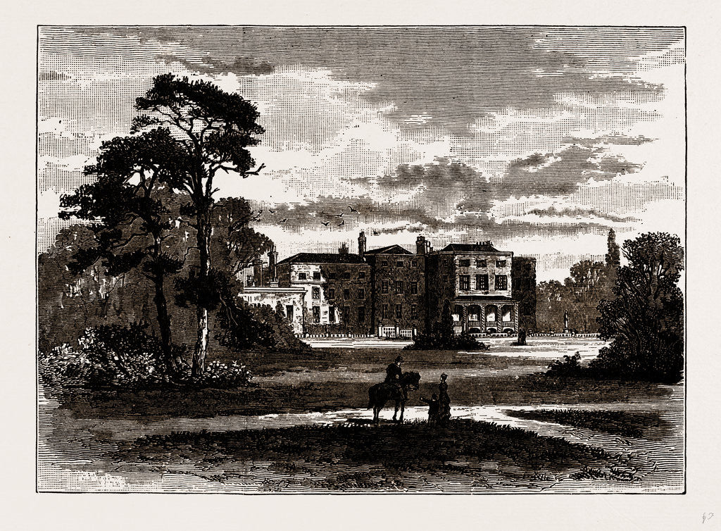 Detail of Bentley Priory by Anonymous
