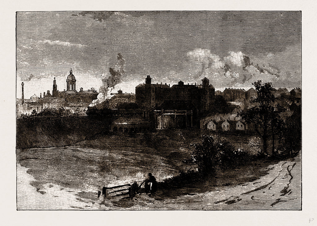Detail of Colney Hatch by Anonymous