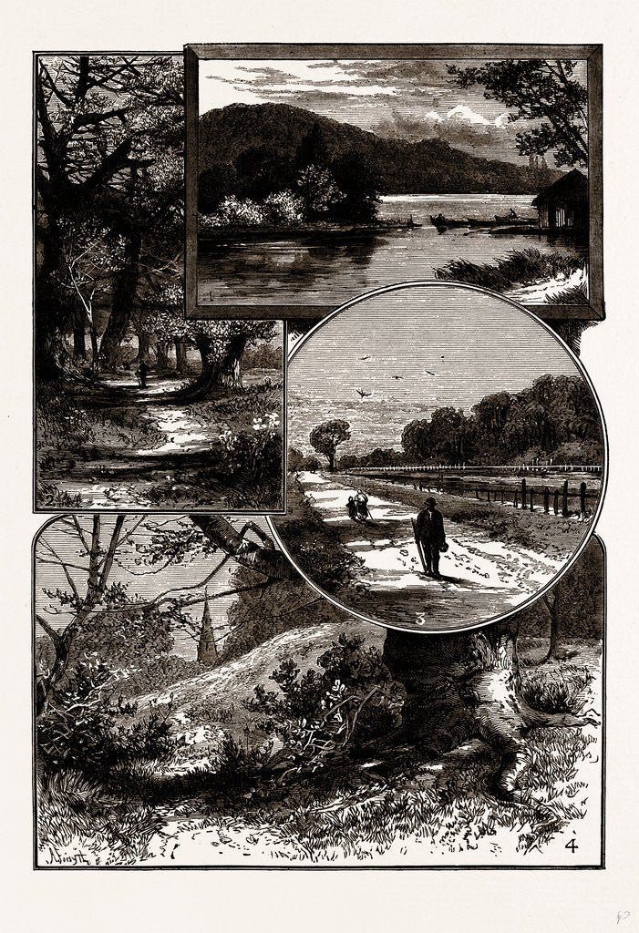 Detail of Views In Epping Forest by Anonymous