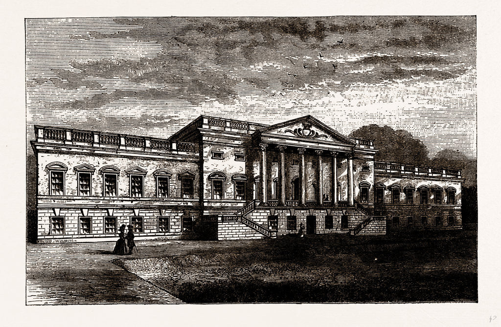Detail of Wanstead House by Anonymous