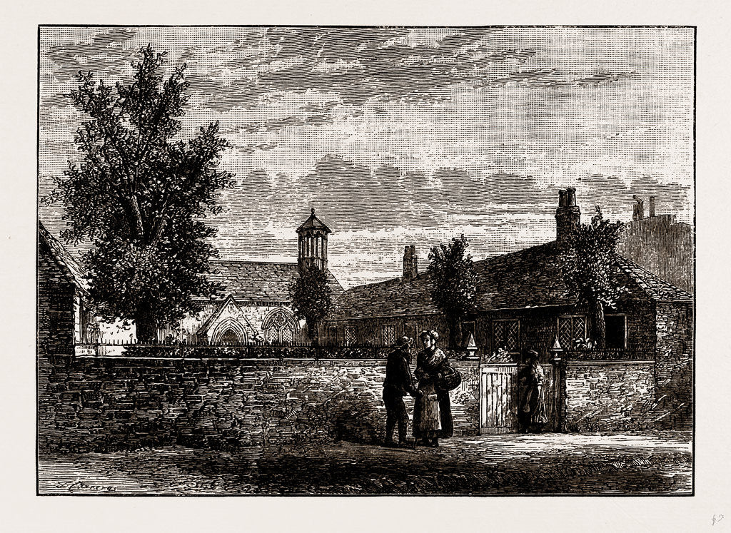Detail of Ilford Hospital by Anonymous