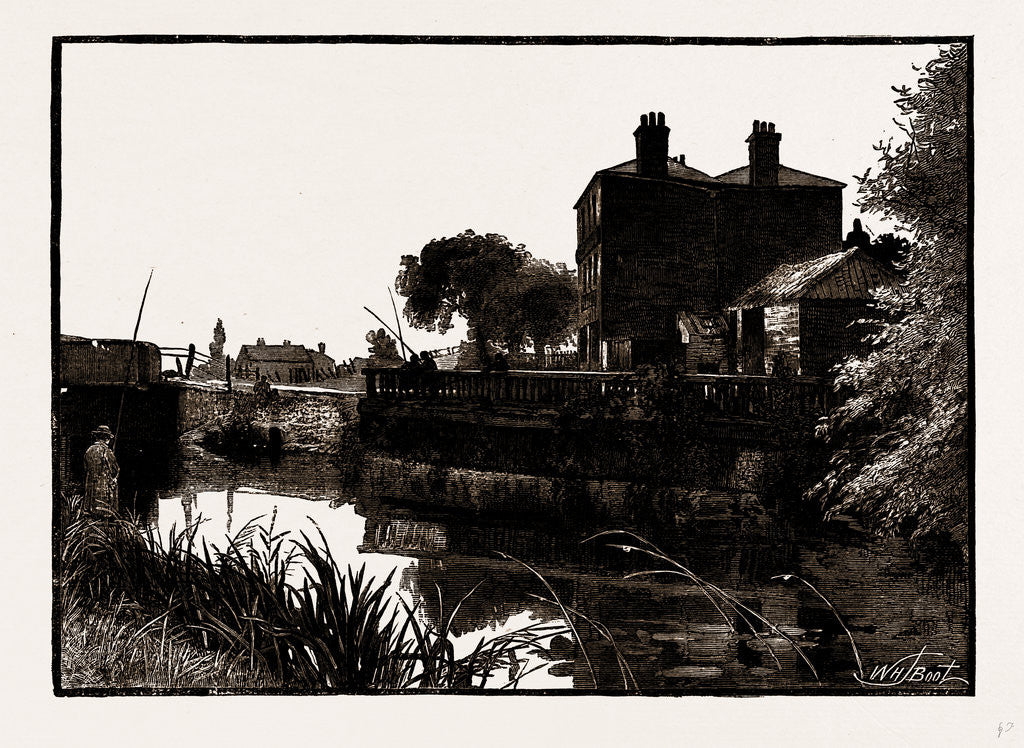 Detail of Cook's Ferry by Anonymous