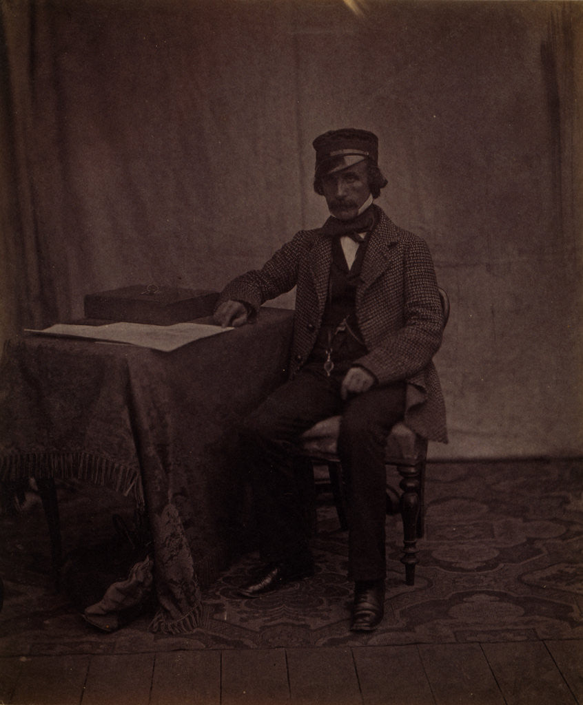 Detail of Dr. Sutherland, Sanitary Commission, Crimean War by Roger Fenton