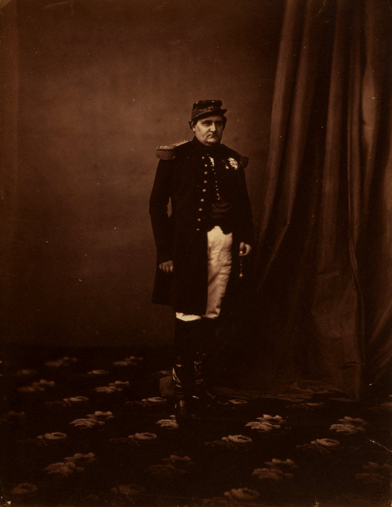 Detail of His Royal Highness Prince Napoleon, Crimean War by Roger Fenton