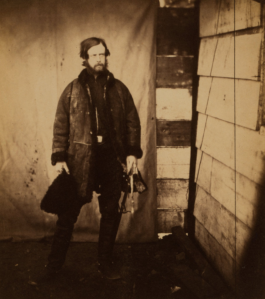 Detail of Captain Lord Balgonie, Grenadier Guards, Crimean War by Roger Fenton