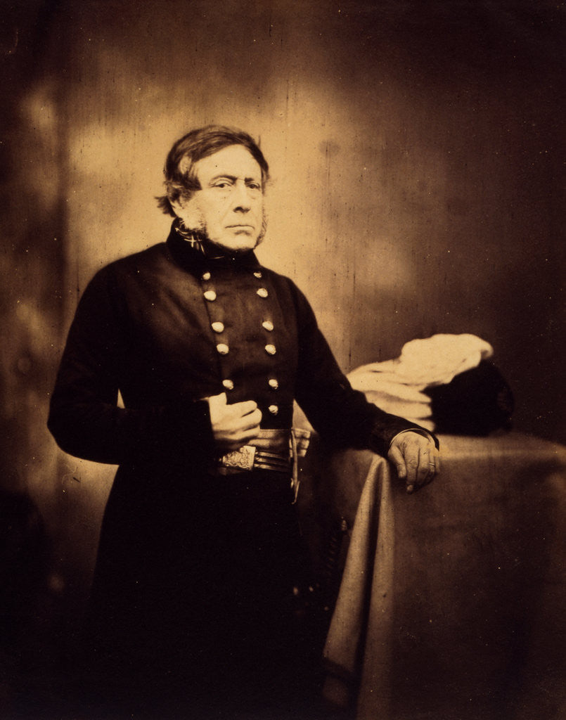Detail of Lieutenant General Sir H.J.W. Bentinck, K.C.B., Crimean War by Roger Fenton