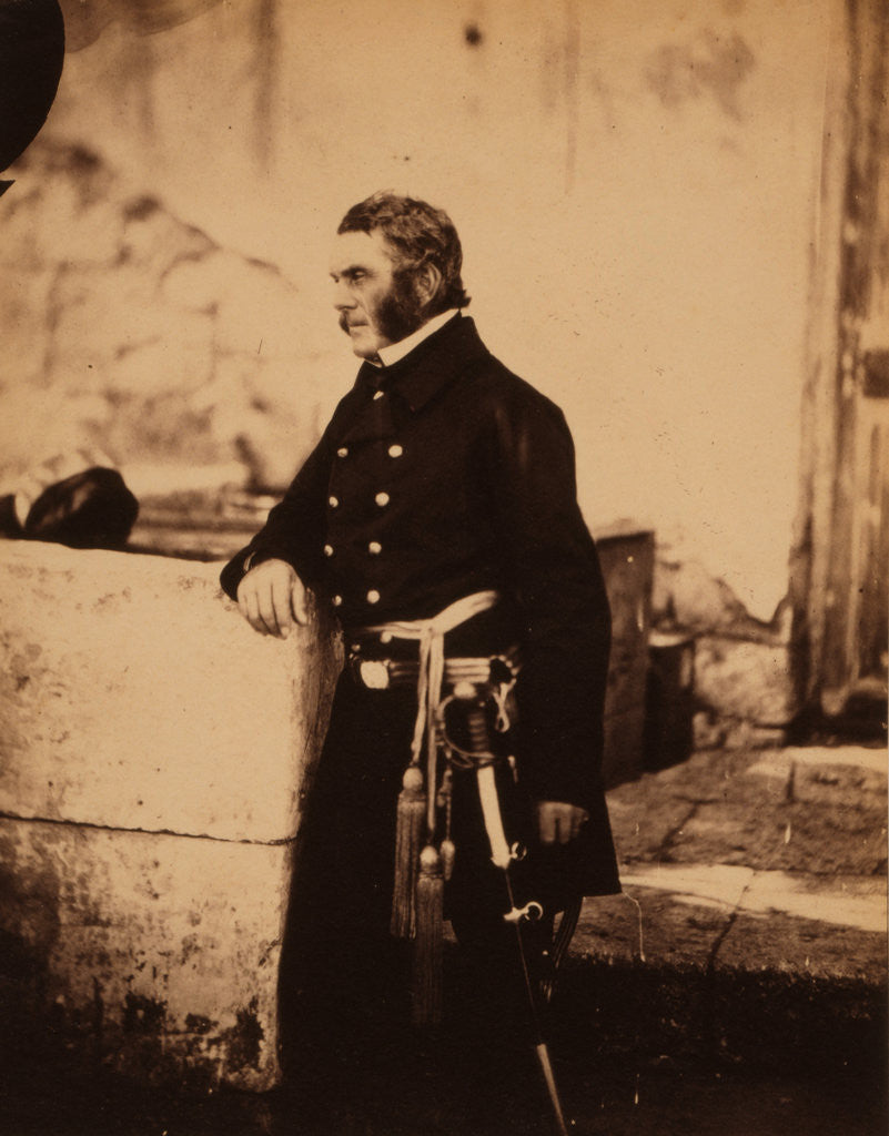 Detail of Major General Estcourt, Crimean War by Roger Fenton