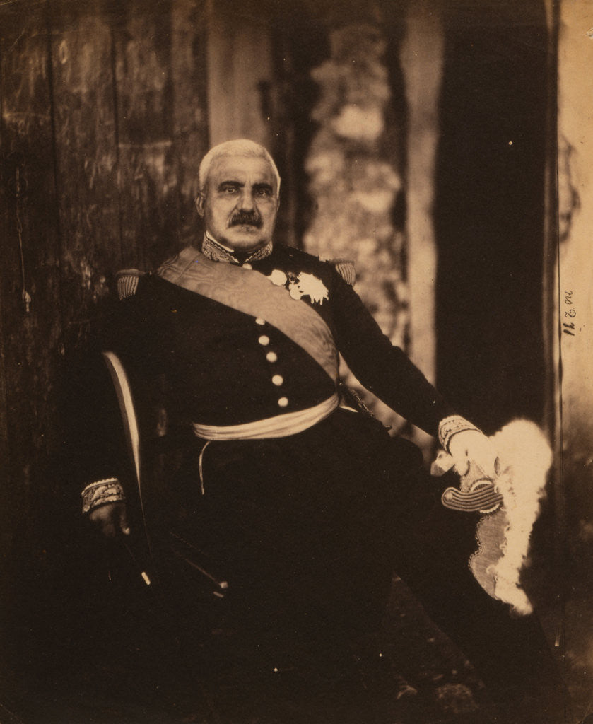 Detail of Maréchal Pélissier, G.C.B., Crimean War by Roger Fenton
