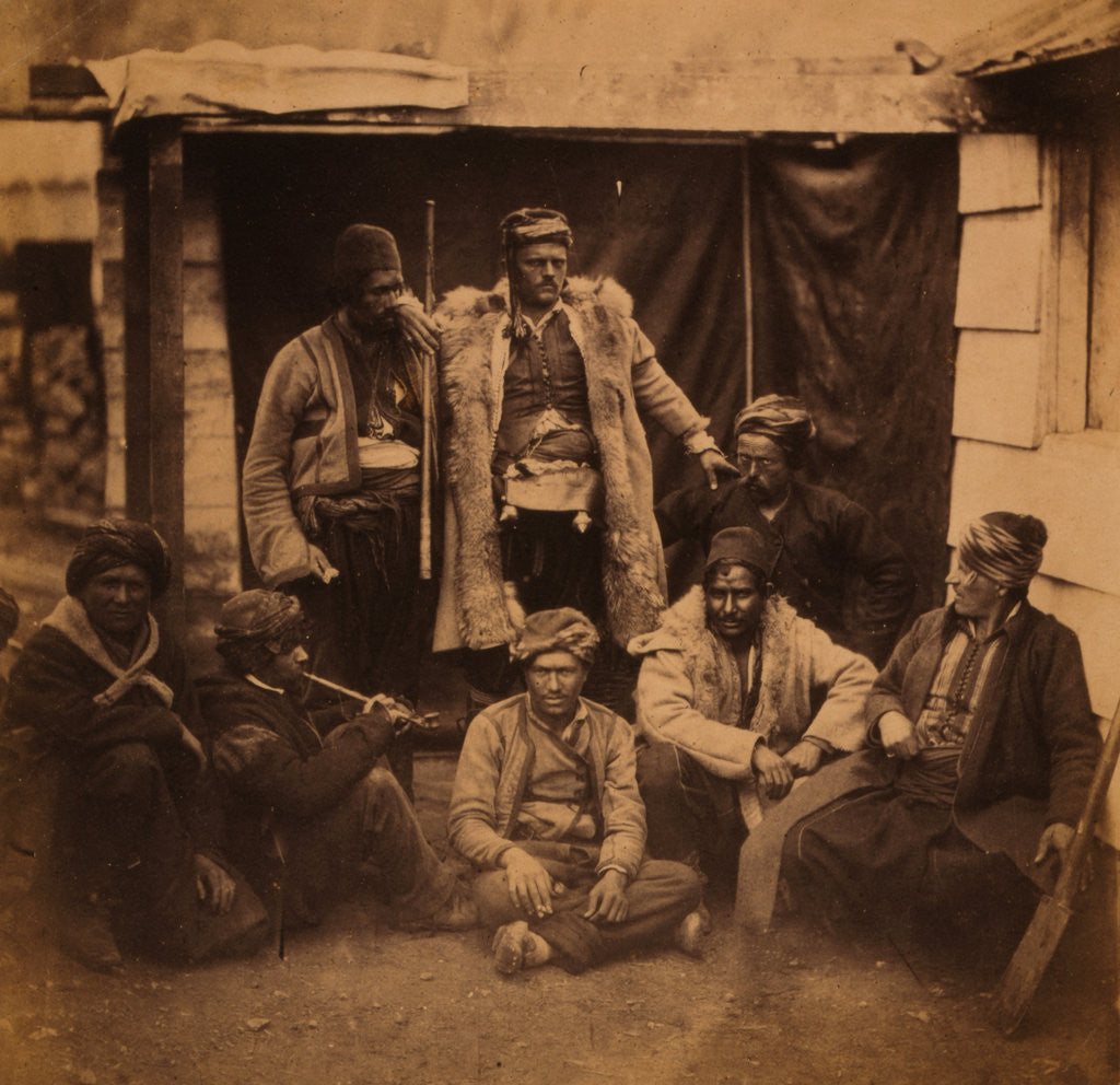 Detail of Group of Croats, Crimean War by Roger Fenton