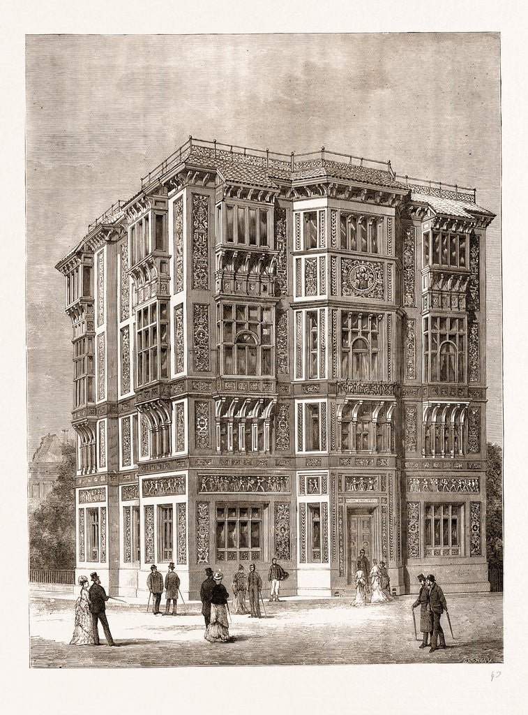 Detail of The New National Training School For Music, Kensington by Anonymous