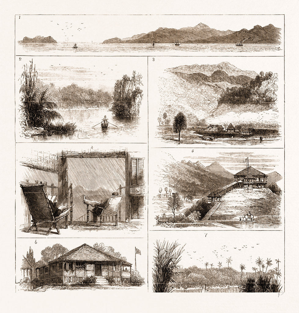 Detail of In The Malay Peninsula by Anonymous