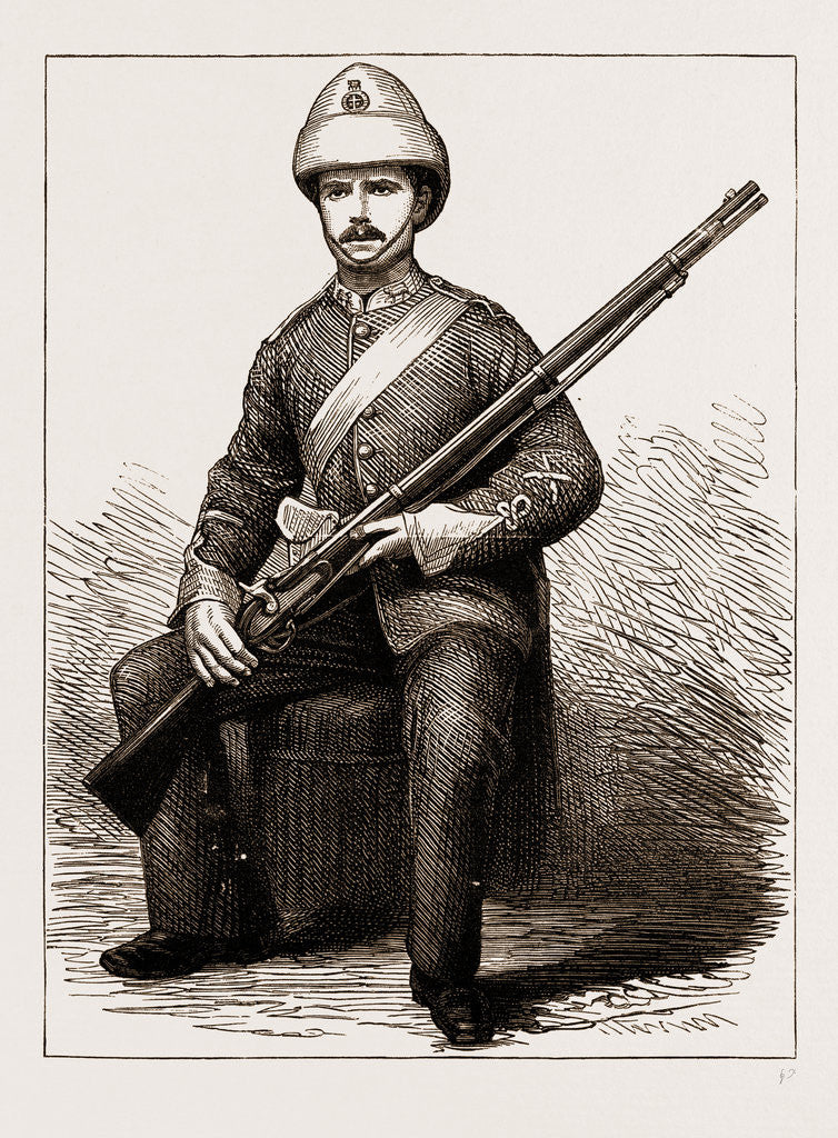 Detail of Private Gardner, 14th Reg. by Anonymous