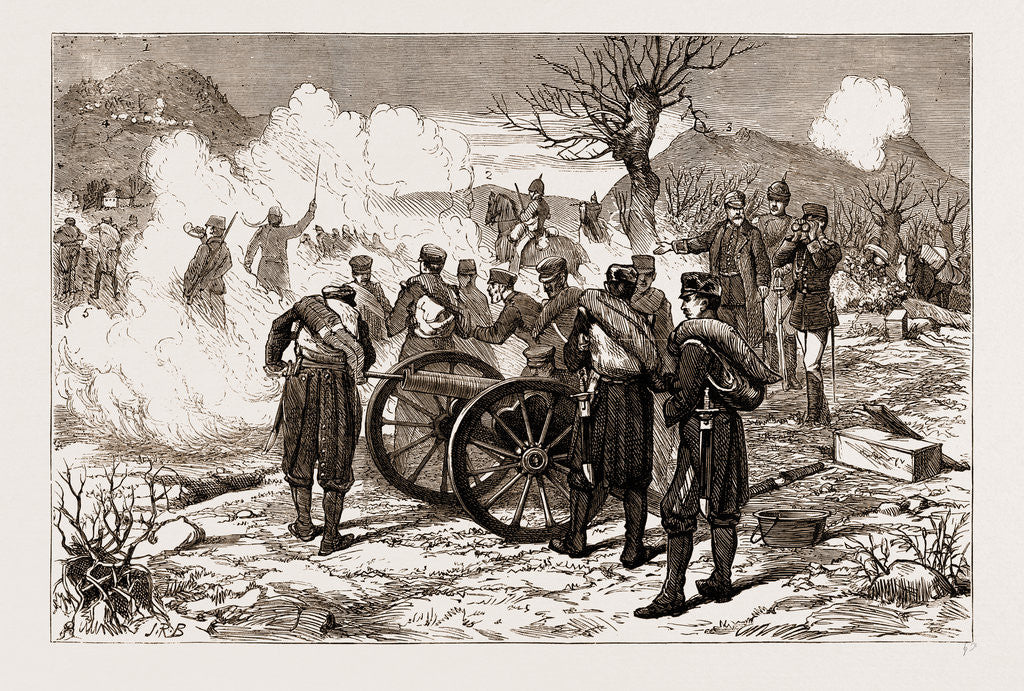 Detail of The Carlist War In Spain, During The Battle Of Elgueta by Anonymous