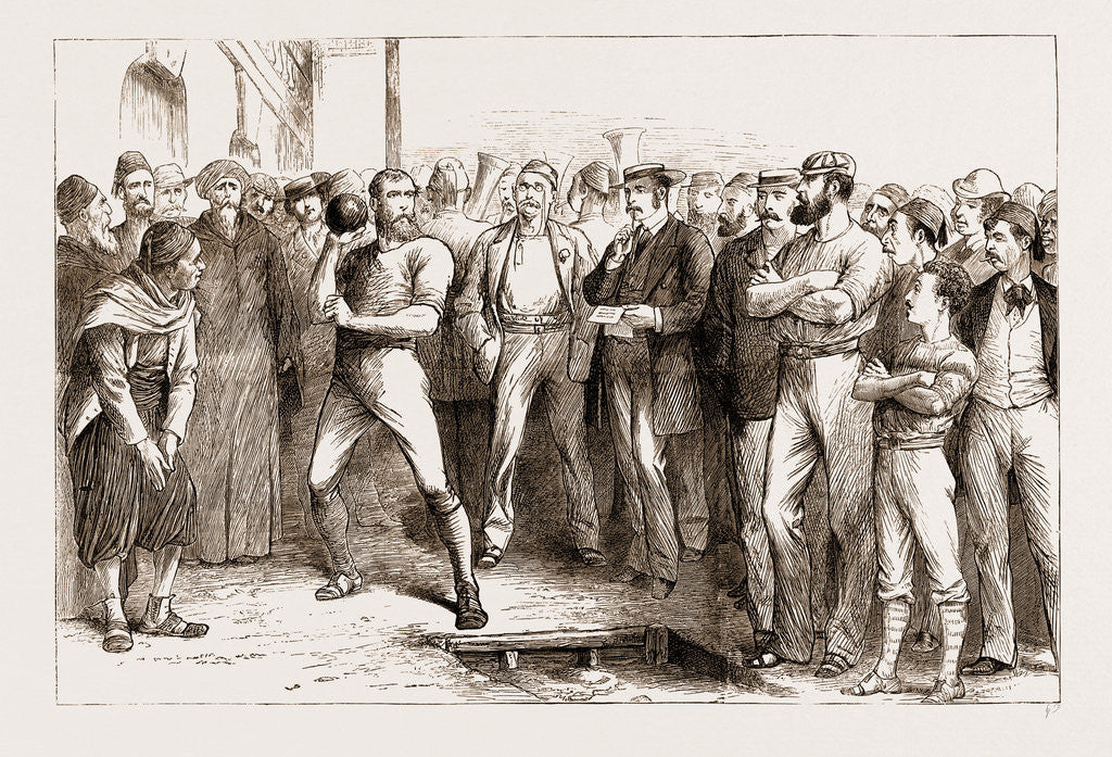 Detail of British Athletic Sports At Alexandria, Egypt by Anonymous