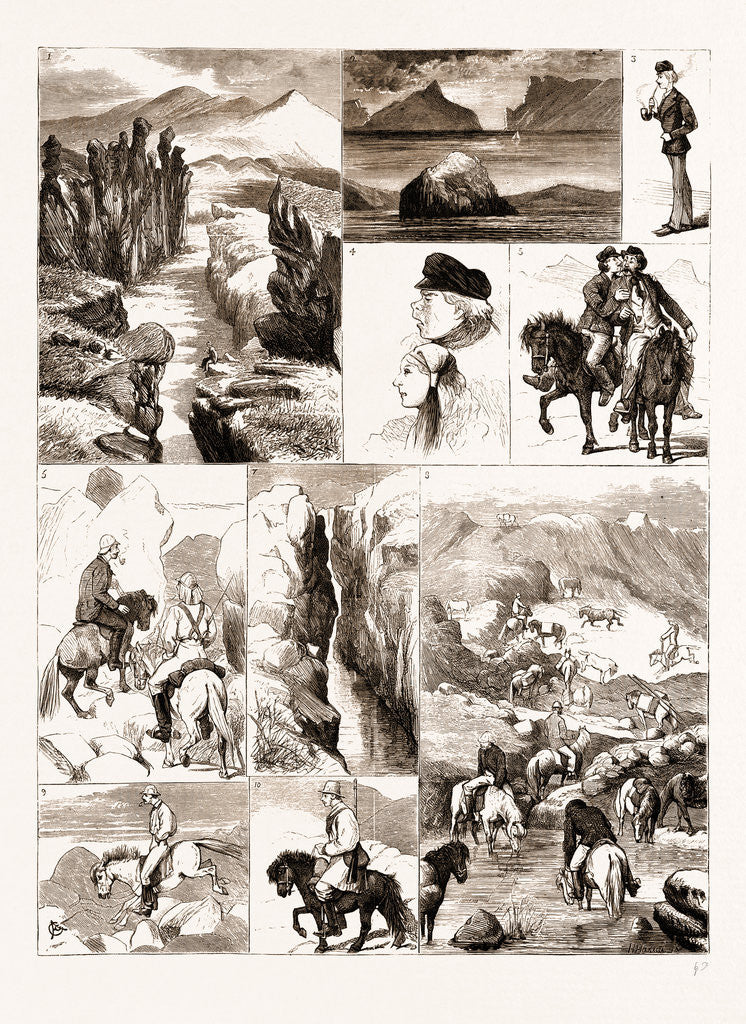 Detail of Iceland by Anonymous