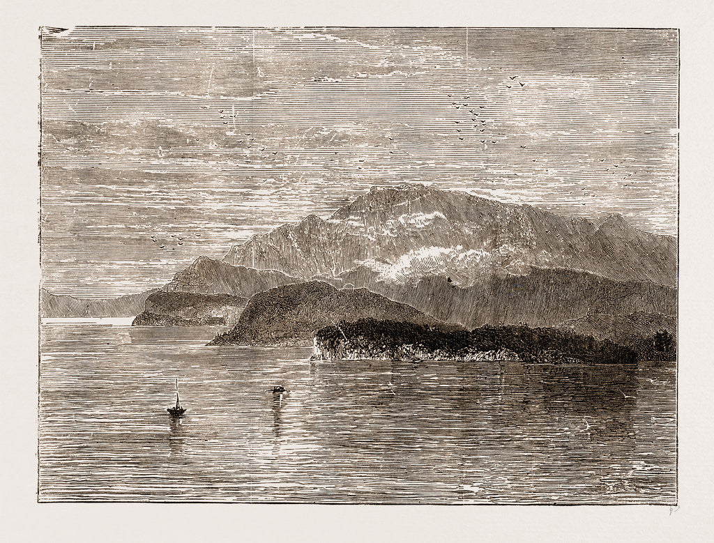 Detail of Rawlinson Mountains, Africa by Anonymous