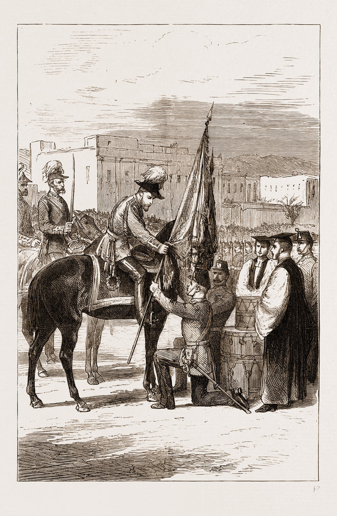 Detail of The Prince Of Wales At Malta by Anonymous