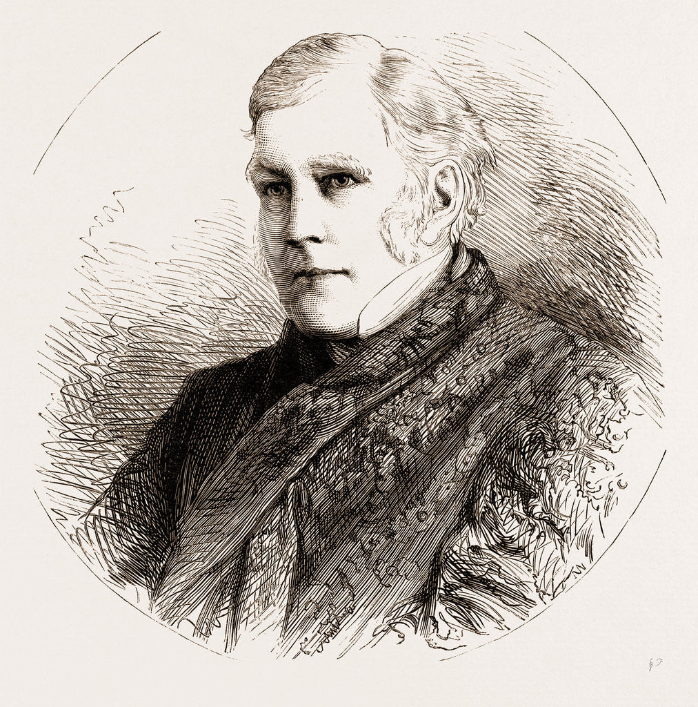 Detail of The Right Hon. Viscount Stratford De Redcliffe, K.g by Anonymous