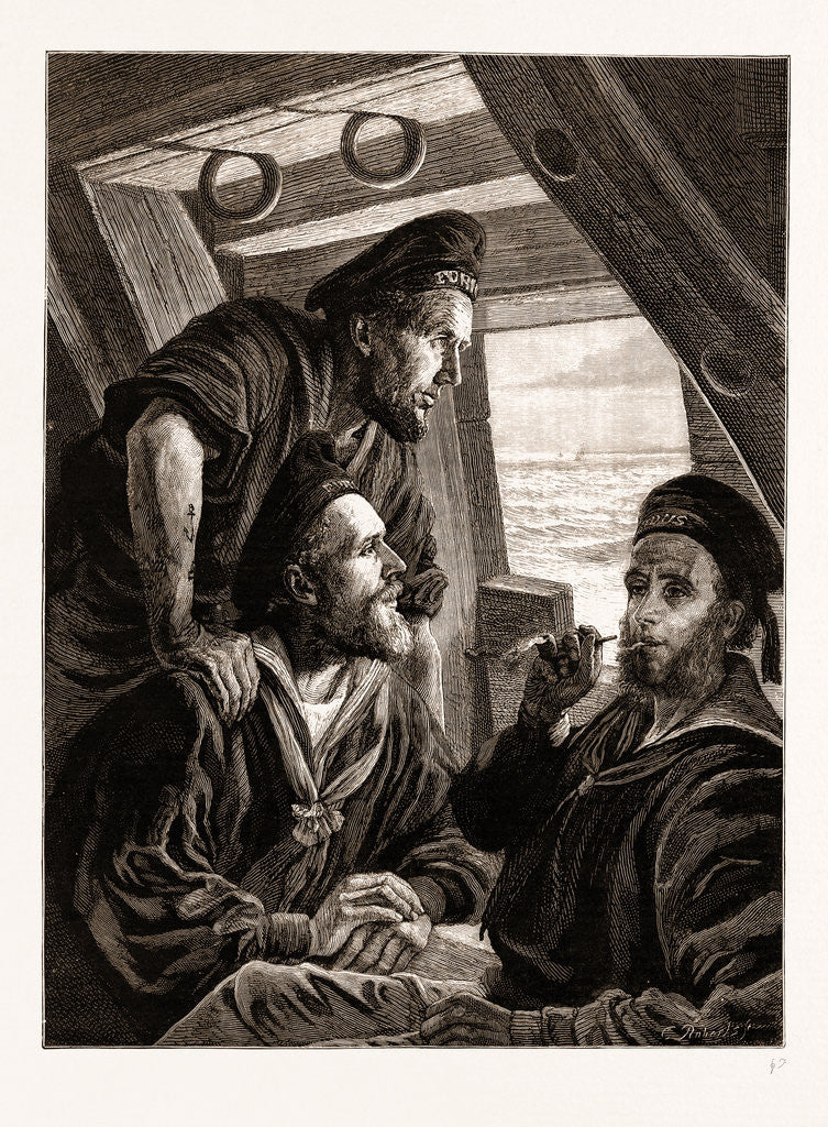 Detail of Nearing Home by Anonymous