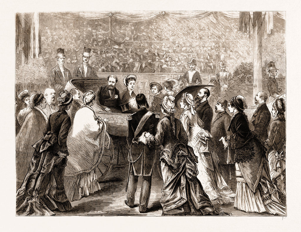 Detail of Arrival Of The Prince Of Wales In London, UK by Anonymous