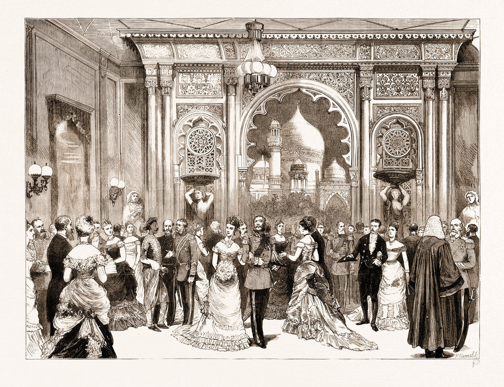 Detail of Reception Of The Prince Of Wales In The City, London by Anonymous