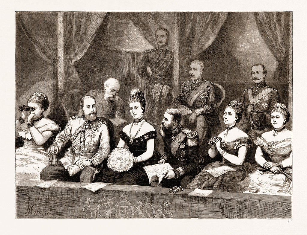 Detail of Congratulatory Concert To The Prince Of Wales At The Royal Albert Hall, London by Anonymous