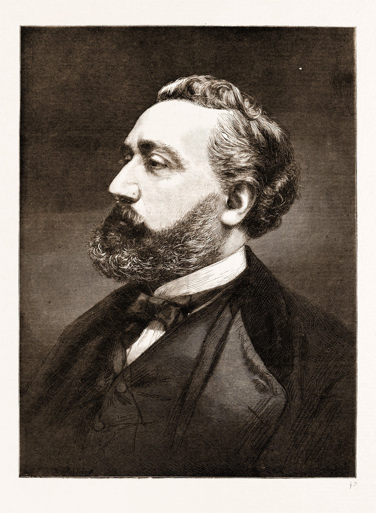 Detail of Leon Michel Gambetta by Anonymous