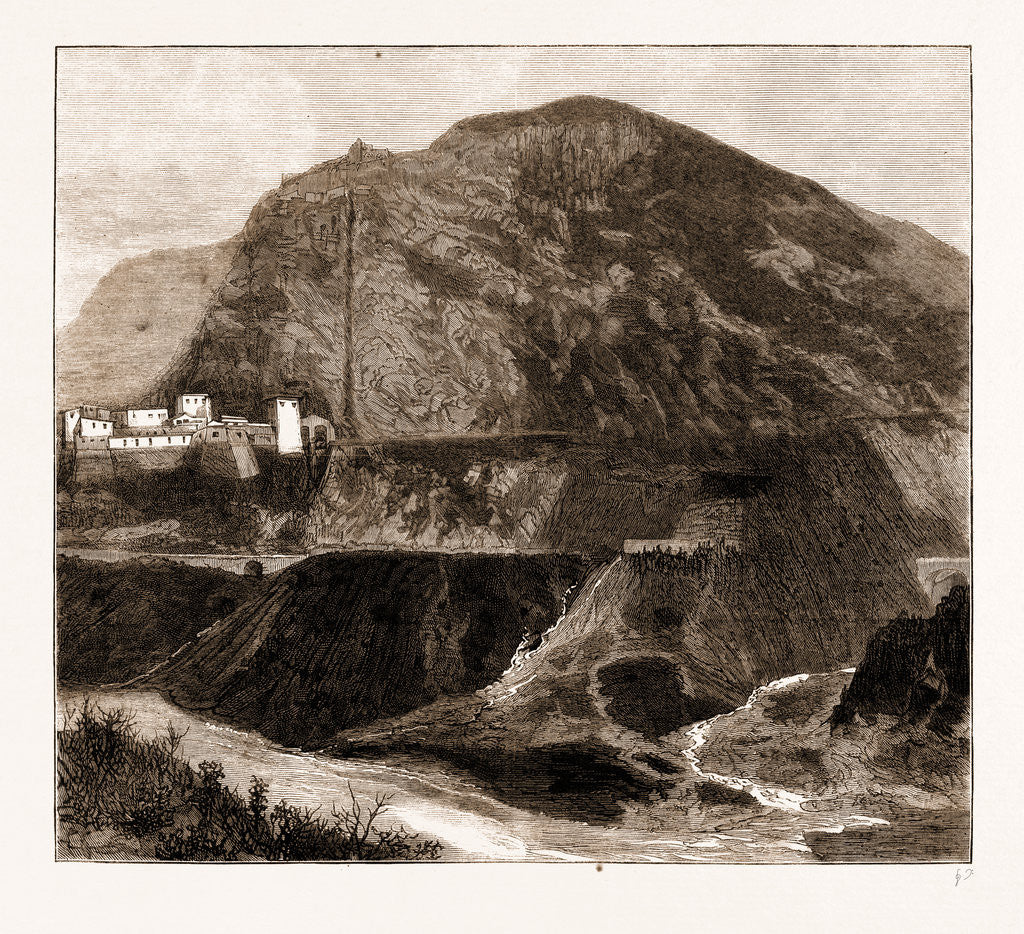 Detail of The Great Landslip In The Rhone Valley, Near Bellegarde by Anonymous