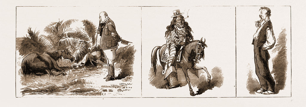 Detail of A Night Descent Into The Crater Of Kilauea, Hawaii by Anonymous