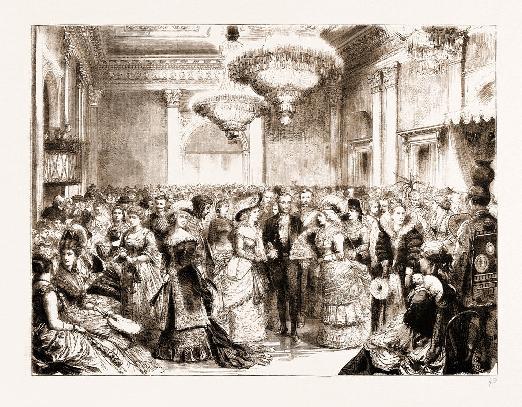 Detail of Fancy Dress Ball Given By The Mayor Of Liverpool In The Town Hall, UK by Anonymous