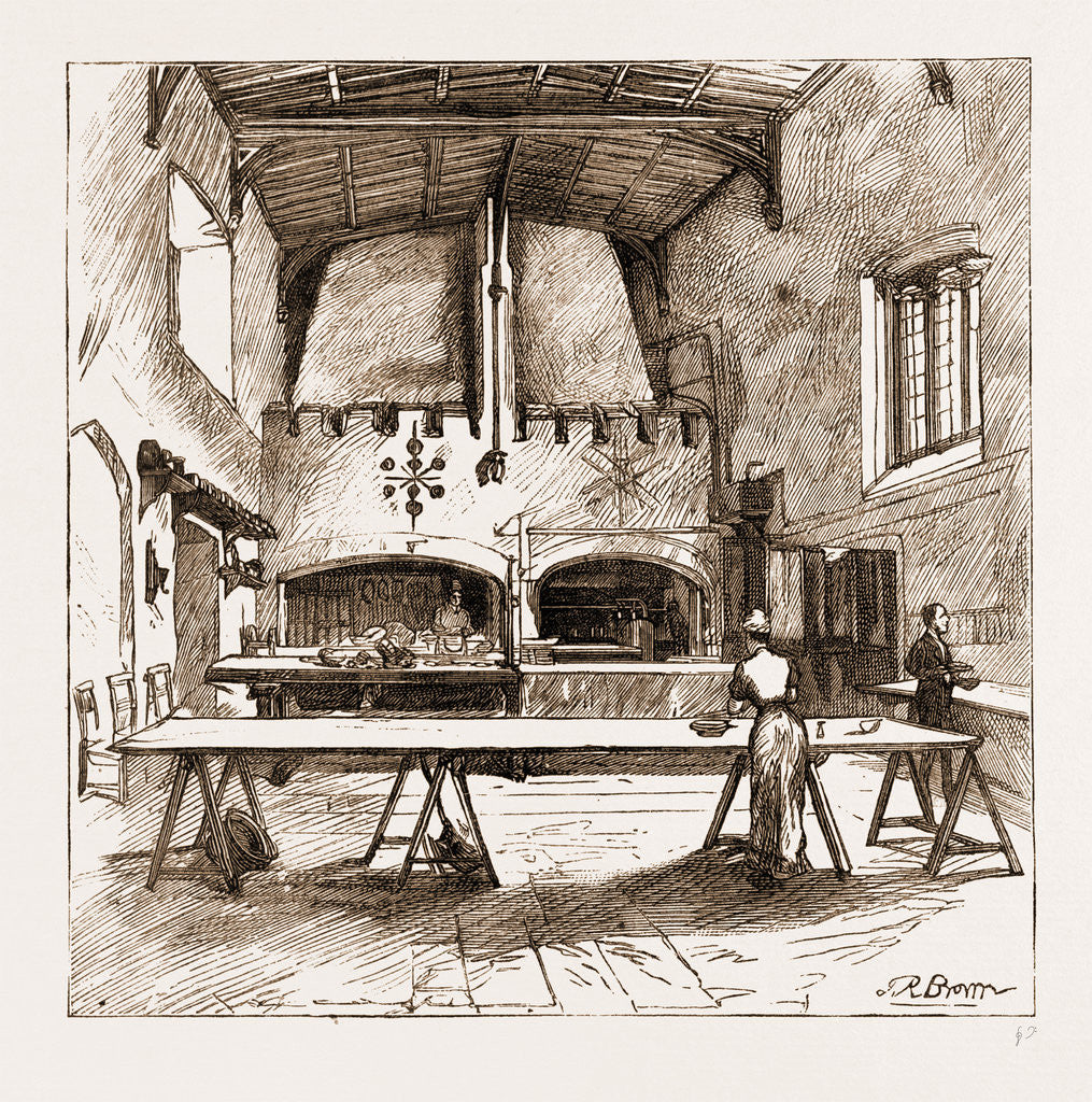 Detail of The Kitchen, Durham University by Anonymous
